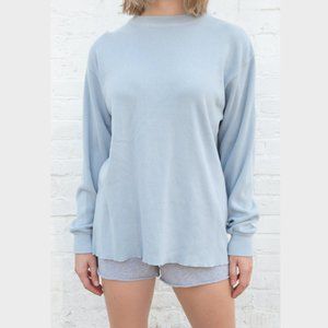 NWT Brandy Melville Blue Sweater Gretchen Top